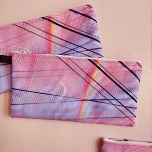 Custom Illustrated Zipper Pencil Case